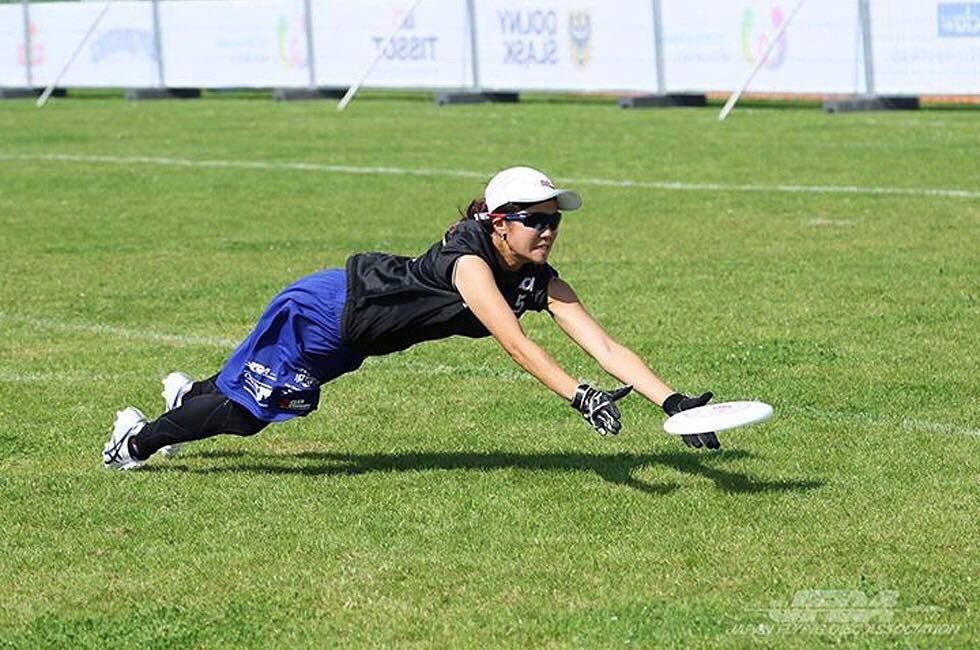 アルティメット小林可奈さん、キャタピランアスリートアンバサダーに就任